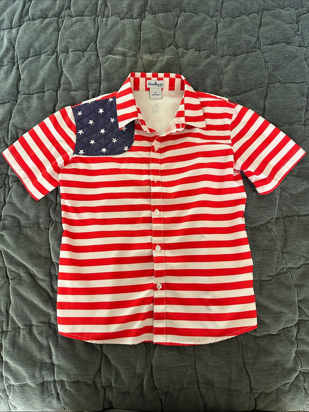 Blue Quail Patriotic shirt size 6